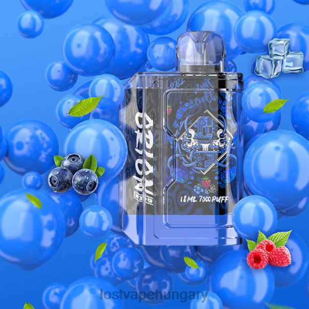 Lost Vape Orion bár eldobható | 7500 puff | 18 ml | 50 mg kék razz jég 42N4D82 - Lost Vape Flavors Magyarország
