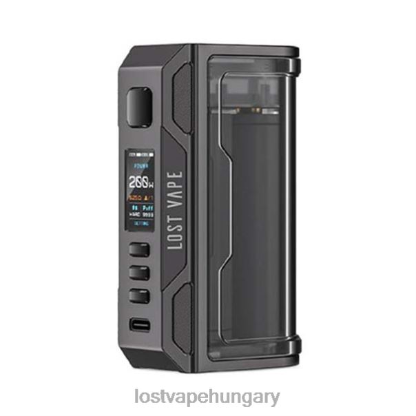 Lost Vape Thelema quest 200w mod gunmetal/clear 42N4D176 - Lost Vape Price